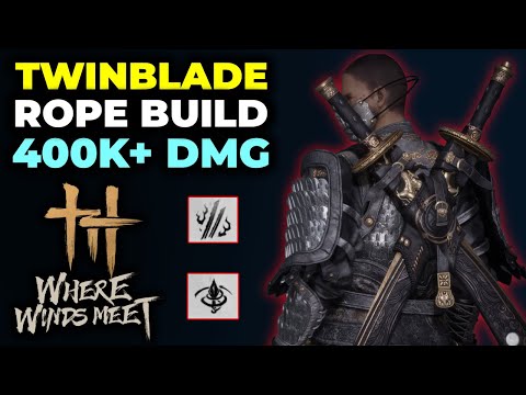 THIS BUILD MELTS BOSSES | Twinblade + Rope Dart Where Winds Meet