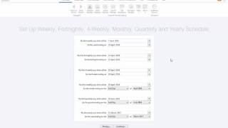 Setting up your Payment Schedule in BrightPay