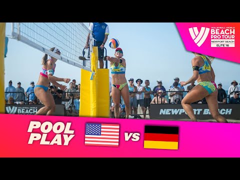 Nuss/Brasher vs. Ittlinger/Grüne - Pool Play Highlights | Newport Beach 2025 #BeachProTour