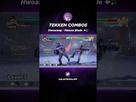 Hwoarang Plasma Blade #Shorts #Tekken7