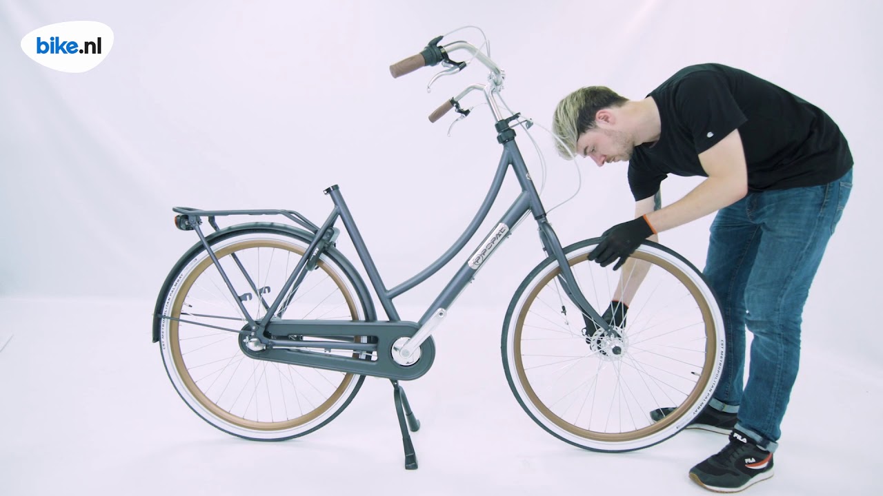 Hoe monteer je een 28 inch Transportfiets