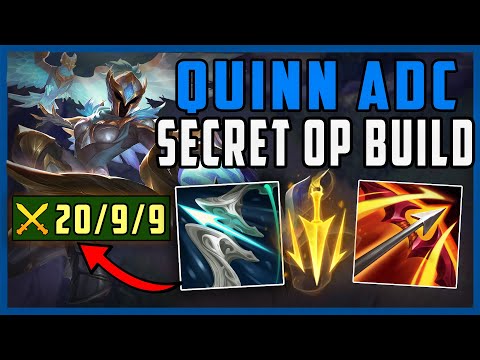 This Quinn ADC Build is PERFECTION To Climb Solo Queue With (HIGH ELO MASSACRE) - League of Legends