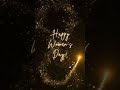 Happy Women S Day Motiongraphics Whatsappstatus Status Story Greenscreen Women Importantdays