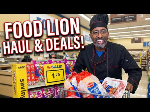 BUDGET GROCERY HAUL | FOOD LION DEALS THIS WEEK!