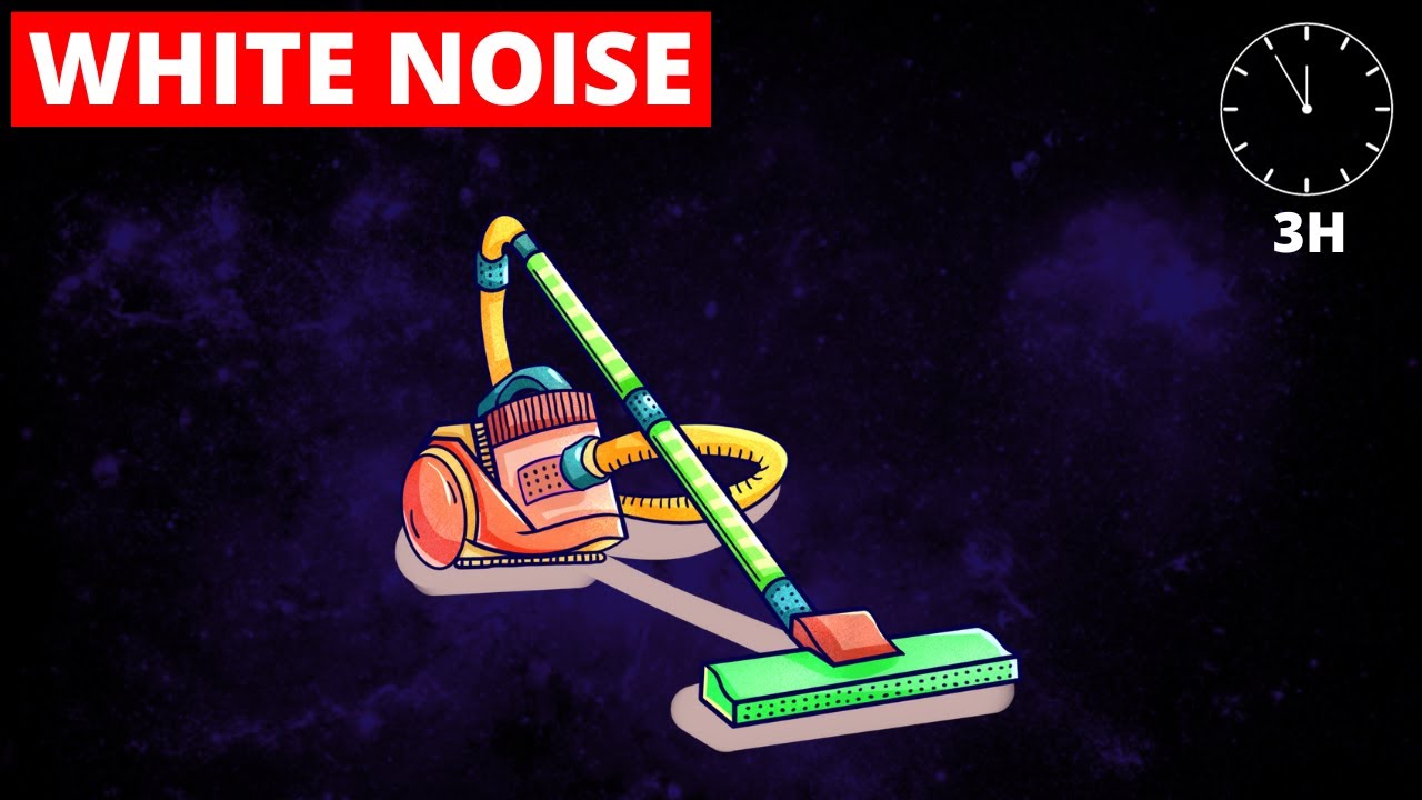 Vacuum Cleaner Sound - SLEEP QUICKLY 💤 (3H NO ADS) | Vacuum Cleaner Sound for Sleep