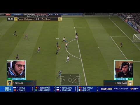 مساعد الدوسرى وخالد العوفى Rogue MSDossary vs The Royal ELEAGUE FUT Champions Cup February   Semifin