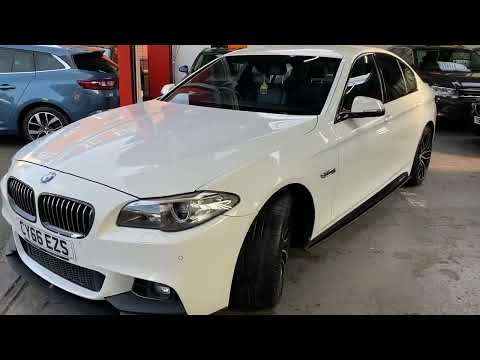 BMW 5 SERIES M SPORT 2016 White