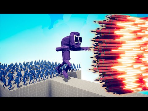 100x RAINBOW FRIENDS + GIANT vs EVERY GOD - Totally Accurate Battle Simulator TABS