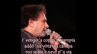 " 'A peste" di Enzo Avitabile (con testo)