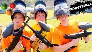 INSANE PAINTBALL BATTLE!...INJURIES AND ALL!