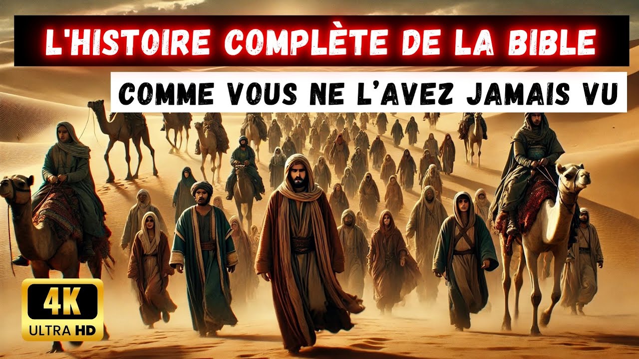 L'histoire complète de la Bible comme vous ne l'avez jamais vue auparavant en 4K
