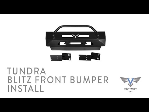 Tundra Blitz Front Bumper Installation