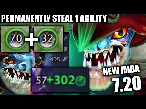 NEW EBOLA CARRY Steal Agility Forever EPIC Pro WTF 7.20 IMBA Most Fun Gameplay by Moo Dota 2