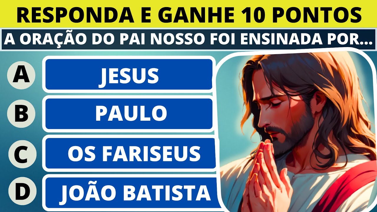 30 PERGUNTAS BÍBLICAS PARA TESTAR SEU CONHECIMENTO - QUIZ BÍBLICO DESAFIADOR