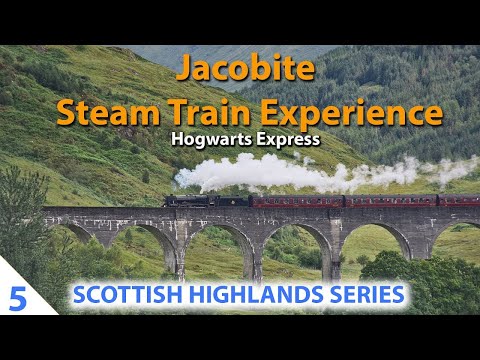 Jacobite Steam Train - Glenfinnan viadukt - Skót Felvidék