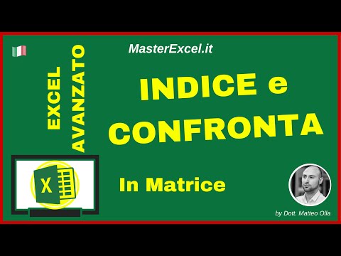 MasterExcel.it | Advanced Excel Index and Compare Function: Using Matrix Rows and Columns
