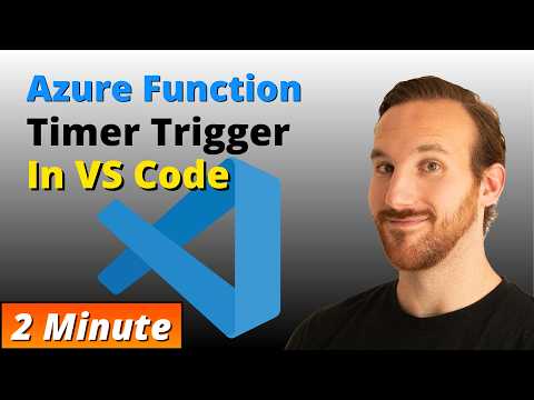 Create An Azure Function With Timer Trigger In Vs Code