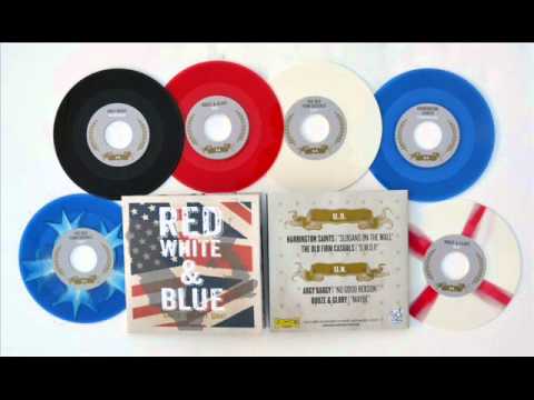 Harrington Saints - Slogans (Red, White & Blue / Split 2012)