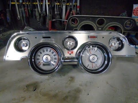Rebuild a 1968 Mustang Dash Cluster, lastchanceautorestore.com