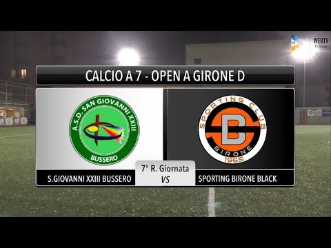 Sintesi S.Giovanni Bussero - Sporting Birone Black