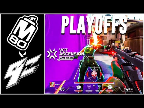 Insane highlights from M80 VS 9z in VCT Pacific Ascension #vctamerica