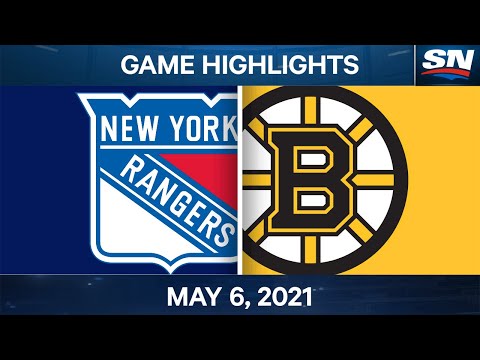 NHL Game Highlights | Rangers vs. Bruins - May 6, 2021