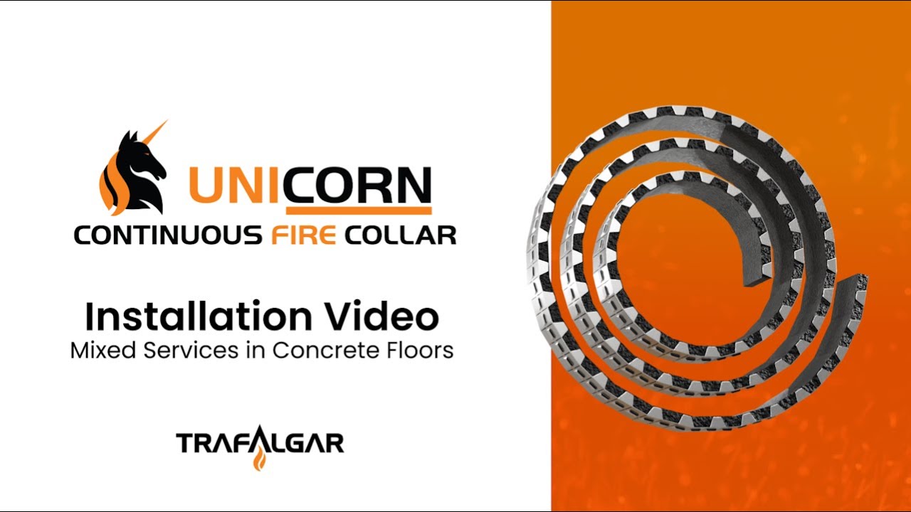 Unicorn Installation Video - Mixed Services in Concrete Floors