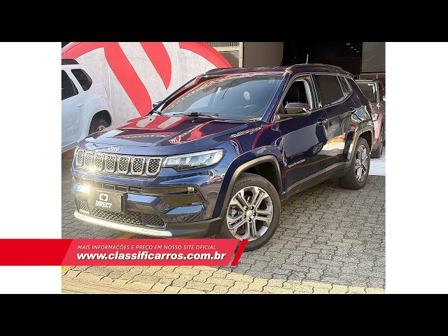 Vídeo JEEP COMPASS 1.3 T270 TURBO FLEX LONGITUDE AT6