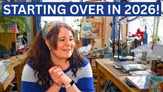 Running From Who I Was Meant To Be; An Art Studio Story