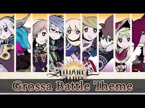 The Alliance Alive - Grossa Battle Theme - Divided World (HQ)