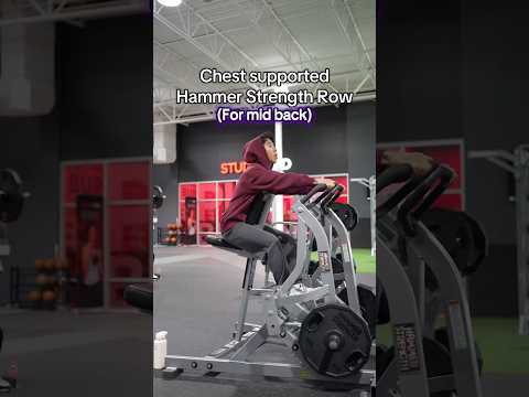 How to Properly do the Hammer Strength Row for Mid Back Growth