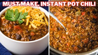 I'm sharing the secret to PERFECT Instant Pot Chili