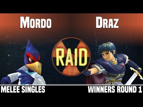 RAID - PS | Mordo (Falco) vs Draz (Marth) - MELEE SINGLES - WINNERS ROUND 1