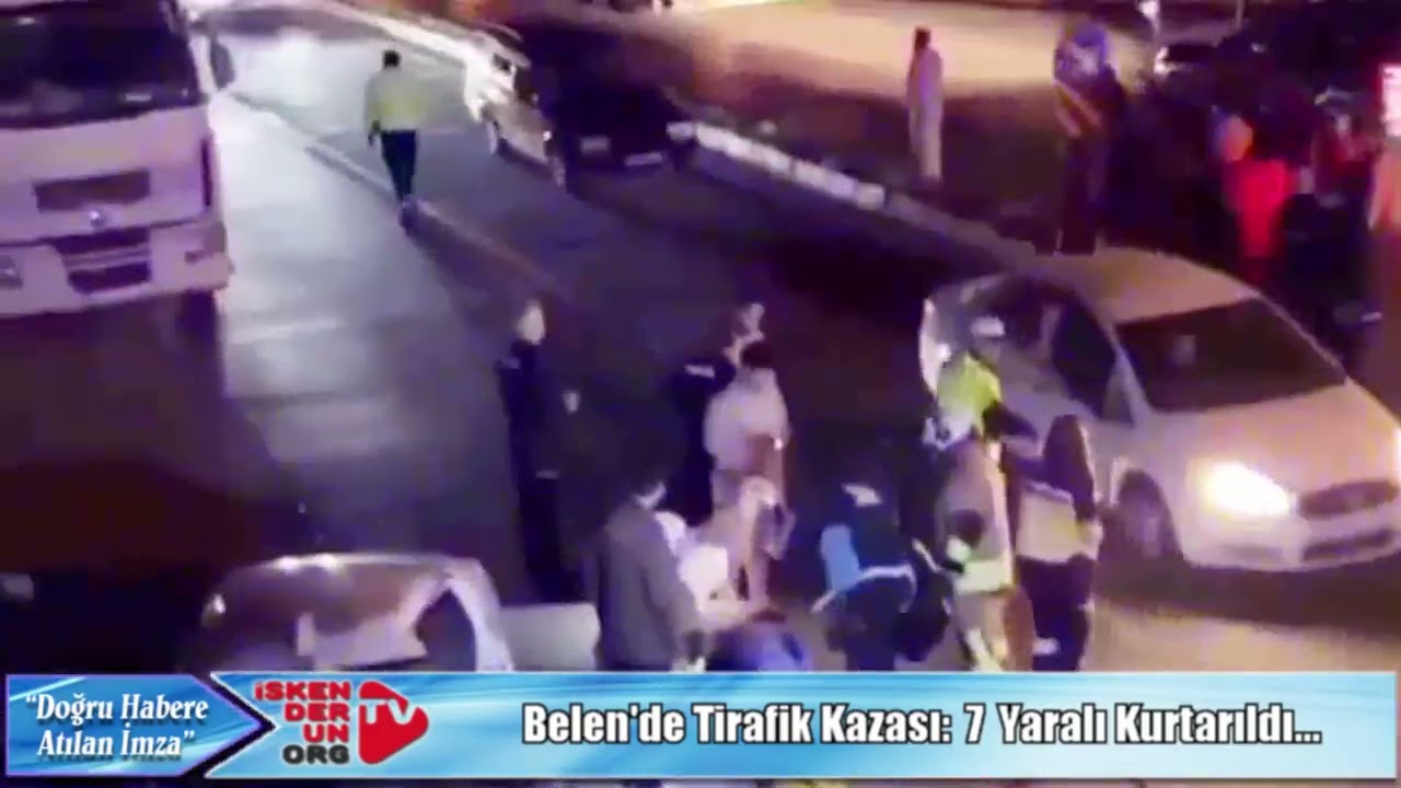 Belen’de Trafik Kazası: 7 Kişi Yaralandı