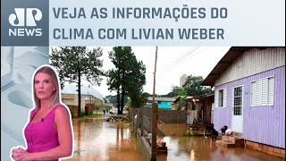 Rio Grande do Sul tem alerta para temporais nesta quarta (26)