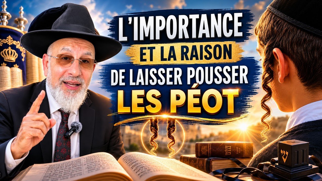 L’IMPORTANCE ET LA RAISON DE LAISSER POUSSER LES PÉOT