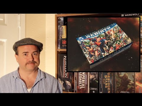 The Discriminating Gamer: DC Deck Building Game: Rebirth