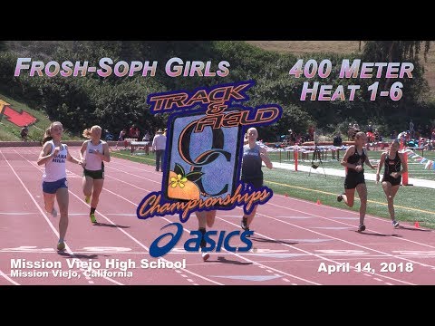 2018 TF - OC Champs - 400 (FrSoph Girls, 6 Heats)