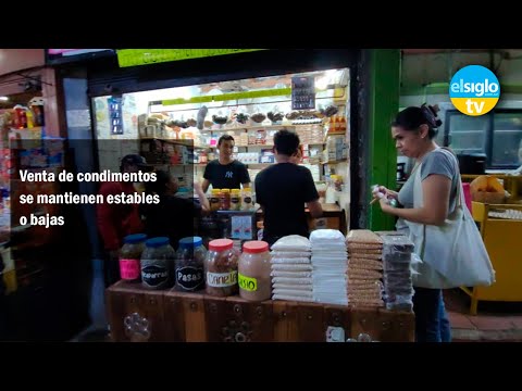 Venta de condimentos se mantienen estables o bajas