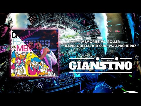 Apache 207 vs. David Guetta, Kid Cudi - Roller vs. Memories (Gianistino Mashup)