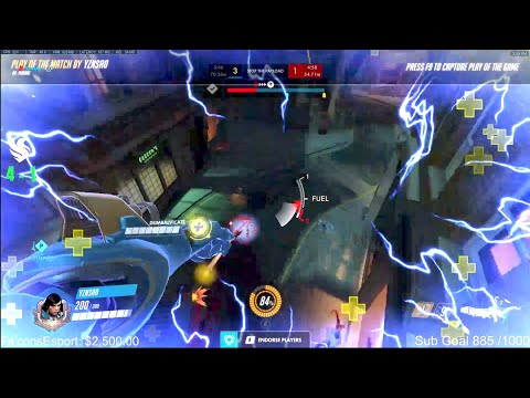 POTG! 45 ELIMS! YZNSA INSANE NANO PHARAH - GAMEPLAY OVERWATCH SEASON 28 TOP 500