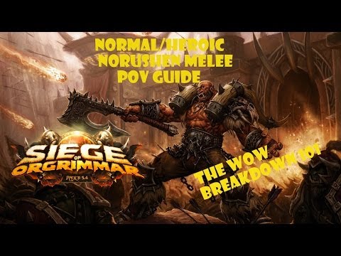 Norushen 10man Normal/Heroic Melee PoV Guide