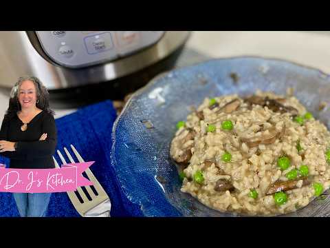 Instant Pot Mushroom Risotto | Restaurant Quality, So Simple | Weeknight Meal