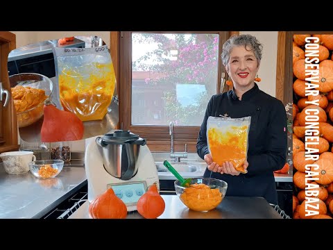 ❄️ CÓMO CONSERVAR Y CONGELAR CALABAZA ❄️ para todo el año
