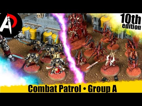 *NEW* 10th edition Battle Report Grey Knights vs. Chaos Daemon I Combat Patrol WORLD CUP! GROUP A