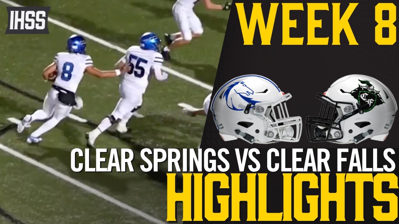 Clear Springs vs Clear Falls Highlight Reel: Epic Touchdowns and Game-Changing Interceptions!