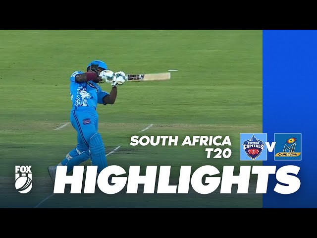 Rutherford goes BANG 💥 | Pretoria Capitals v MI Cape Town |  SA20 Highlights | Fox Cricket