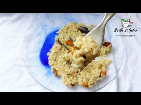 RISOTTO CON LE COZZE Ricetta Semplice,facile, veloce- RICETTE DI GABRI