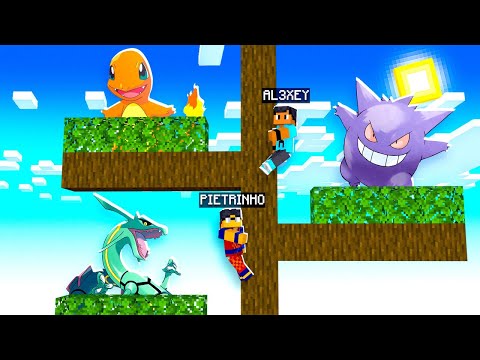 NÃO CAIA DA ÁRVORE DOS POKEMONS NO MINECRAFT