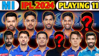 IPL 2024 के लिए MI का सबसे खतरनाक PLAYING 11| MI IPL 2024 PLAYING 11 | @ADCricketNew